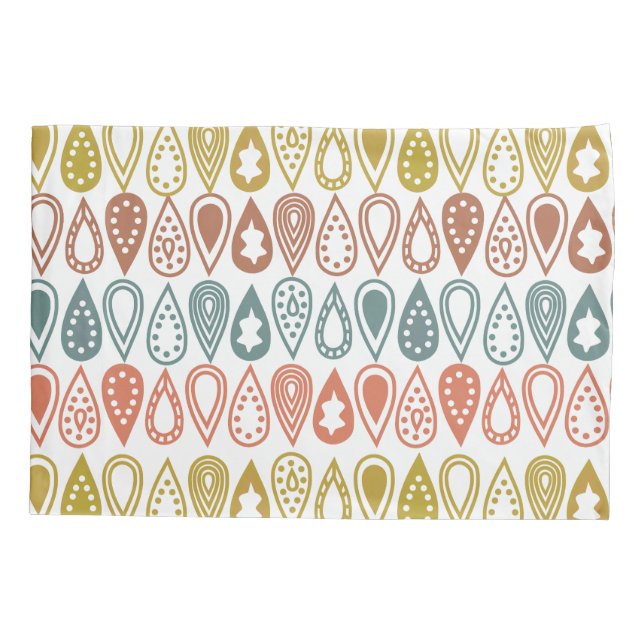 Boho Lines Kissenbezug (Rückseite)