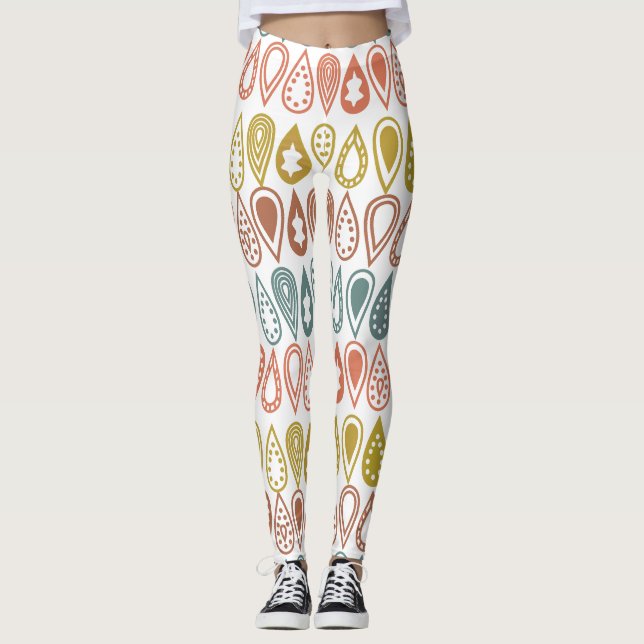 Boho Lines Leggings (Vorderseite)