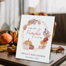 Boho Little Pumpkin Neutral Baby Shower