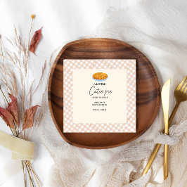 Boho Little Süsse Pie Erntedank Babydusche Serviette