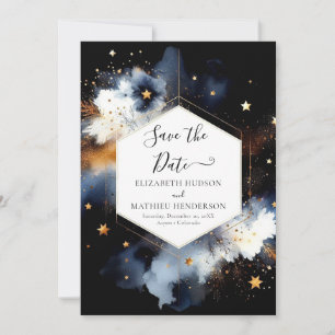 Boho Lovely Celestial Wedding Save The Date