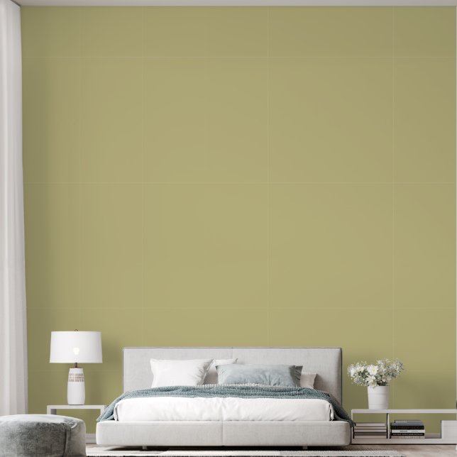 Boho Lt. Olive Houndstooth Tapete (Schlafzimmer)