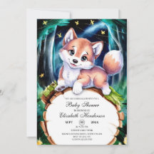 Boho Magical Wolf Baby Shower