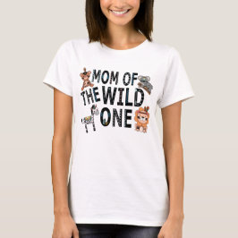 Boho Mama der Wilden einen Geburtstag T-Shirt