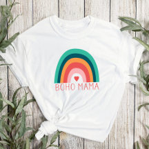 Boho Mama Regenbogen Moderne Helle Farben Trendig