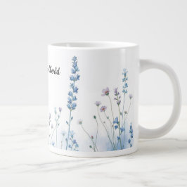 Boho-Mamas wilde Blumen - Florale Ästhetik Jumbo-Tasse