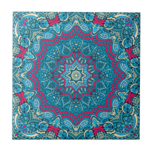 Boho Mandala Festive Fliese