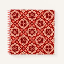 Boho Mandala Geometrisches Muster Notizbuch