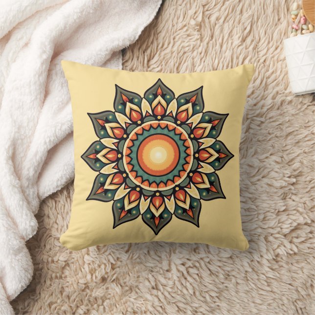 Boho Mandala Kissen (Decke)