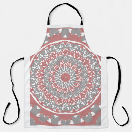 Boho-Mandala-Schürze – Elegante Küche & Kunsthandw Schürze
