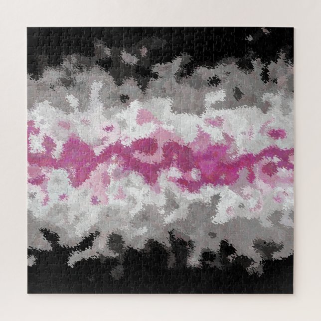 Boho Marble Abstrakte Librafeminine Pride Flag (Vertikal)