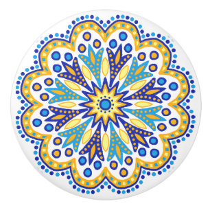 Boho marokkanisches Design Keramikknauf