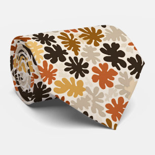 Boho Matisse Blumenmuster Krawatte