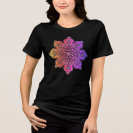 Boho-Medaillon-T-Shirt - Shirt