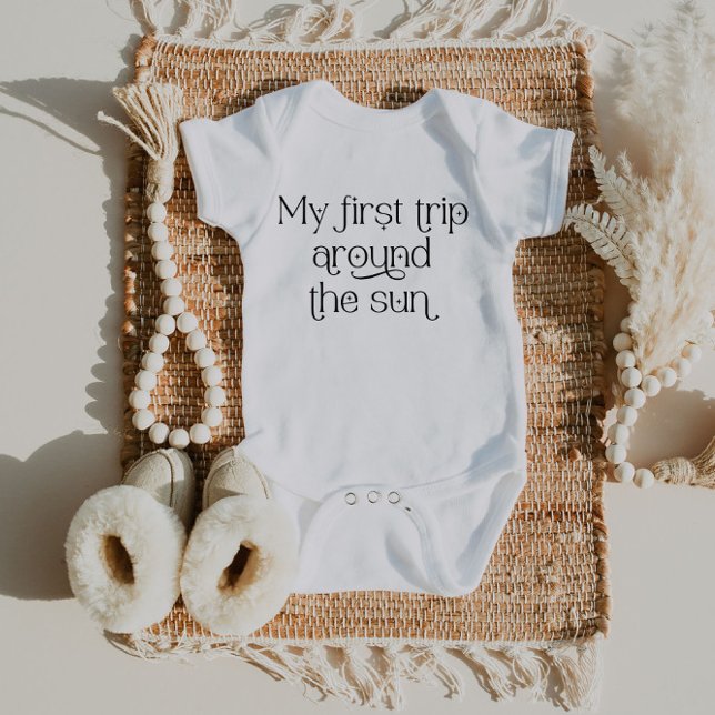 Boho meine erste Reise um den Sun Baby Bodysuit Strampler (Von Creator hochgeladen)