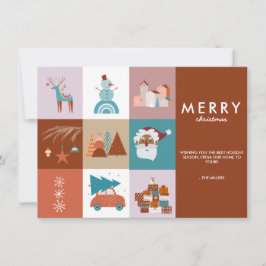 BOHO MERRY NOËL | Carte de voeux saisonnière