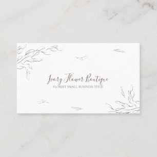 Boho-Micro-Hochzeitsplanerin Visitenkarte