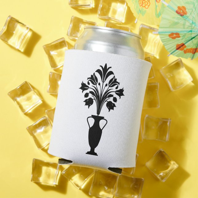 Boho Mid Century Flower Pot Dosenkühler (In Situ Sommer)