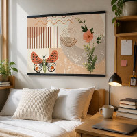 Boho-Minimalist-Poster in neutralen Farben