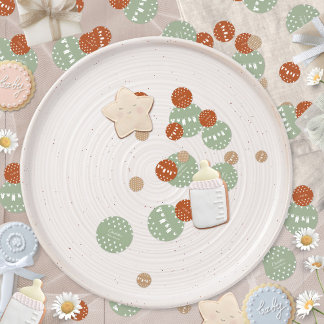 Boho-Minimalist-Wäscheleine-Baby-Shower Konfetti