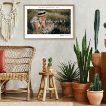 Boho Minimalistisch 1 Foto | Erster Muttertag