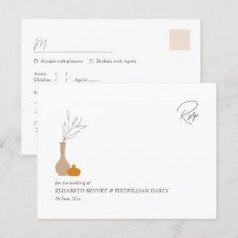 Boho Minimalistisch Vases | Song Request UAWG Postkarte