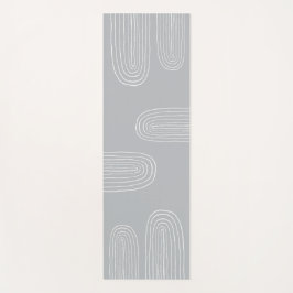 Boho Mitte Jahrhundert Chic Rainbow Yogamatte