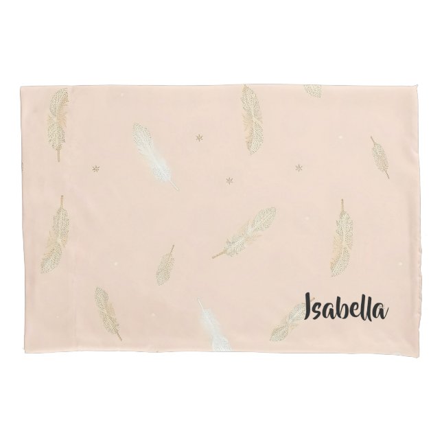 Boho Modern Feathers Luxury Collection Kissenbezug (Vorderseite)
