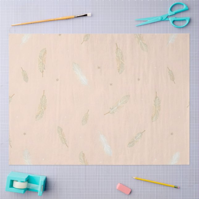 Boho Modern Feathers Luxury Collection Seidenpapier (Basteln)