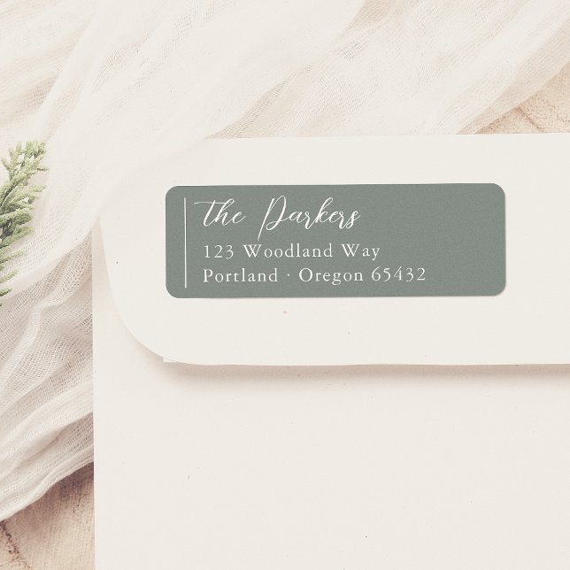 Boho Modern Script Name Sage Green (Von Creator hochgeladen)