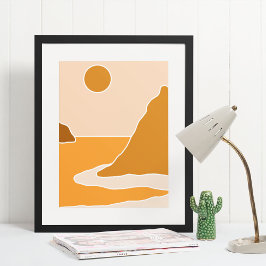 Boho moderne Wandkunst Print Poster