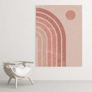 Boho moderne Wandkunst Print, Value Poster Paper