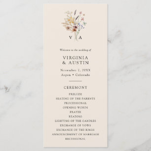 Boho Monogram Programm