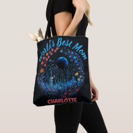 Boho Moon, Boho Moon, die weltbeste Mama Whimsical Tasche