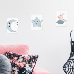 Boho Moon et Star Nursery