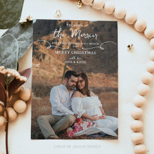 Boho More The Merrier Pregancy Faire-part