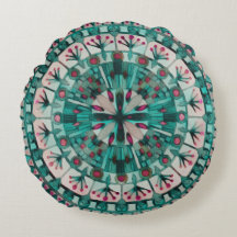 Boho Mosaik Aquamariner Ozean -
