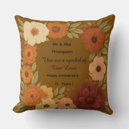 Boho-Mr-&-Mrs-Blumen-Kissen-Geschenk Kissen