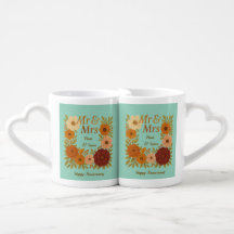 Boho-Mr-&-Mrs-Blumen-Paar-Geschenk