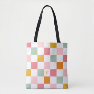 Boho-Multicolor-Kingdom- Monogramm Tasche
