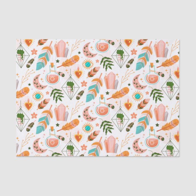 Boho Muster Tissue Paper Seidenpapier (Vorderseite)
