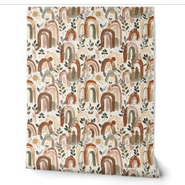 Boho-Muster-Wallpaper | Entfernbar Tapete