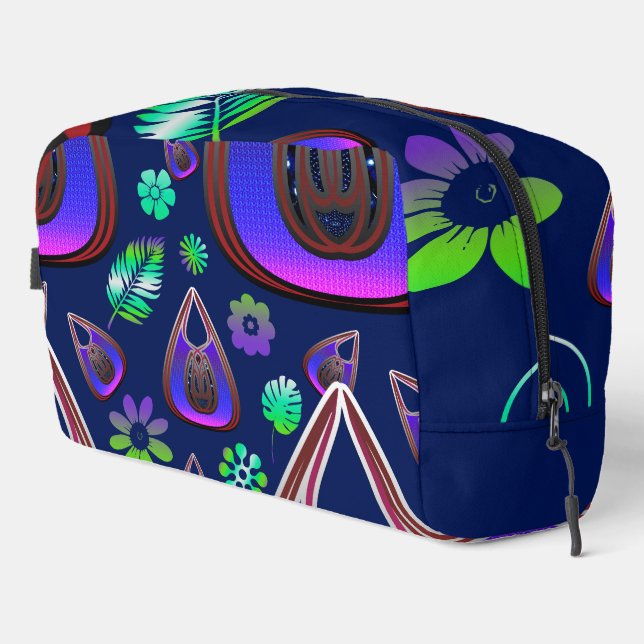 Boho My Treasure 0 Pattern Waschbeutel (Rechte Ecke)