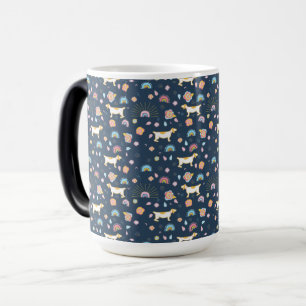 boho nahtlose abstrakte Muster-Tasse Verwandlungstasse