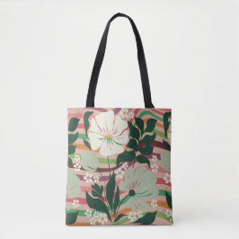 Boho Nature liebt blumengeschmückte Tasche