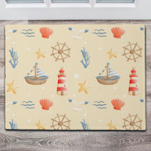 Boho Nautical Boat Lighthouse Muster