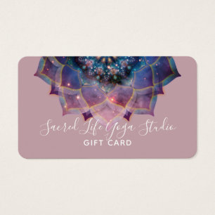 Boho Nebula Blüte   Mandala-Design