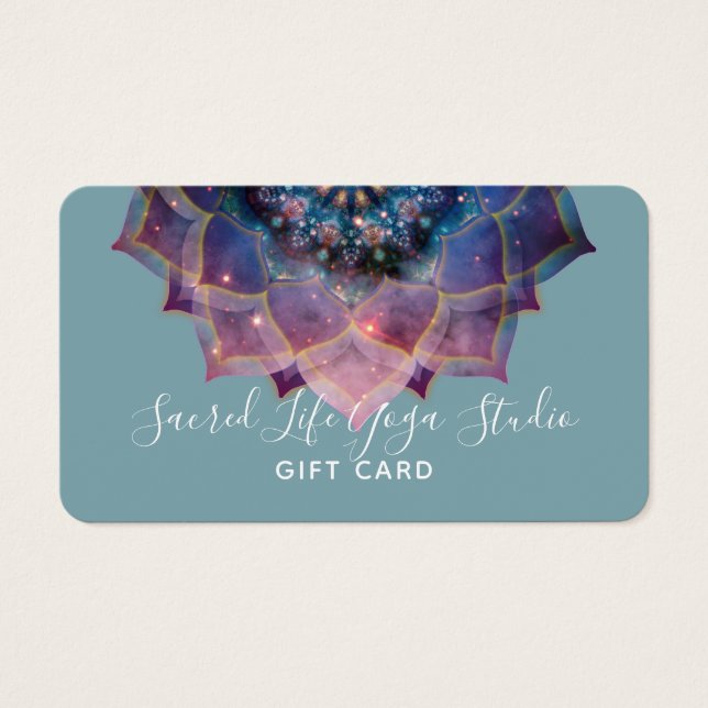 Boho Nebula Mandala, Mystical (Vorderseite)