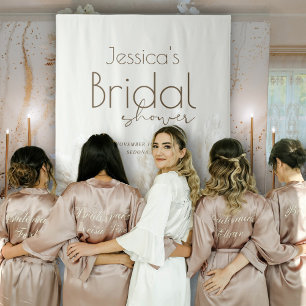 Boho Neutral Fluffy Pampas Grass Brautparty Wandteppich