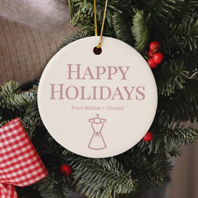 Boho Neutral Logo Ornament for Boutiques (Von Creator hochgeladen)